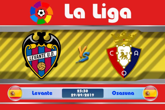Soi kèo Levante vs Osasuna 23h30 ngày 29/09: Không dễ ghi bàn