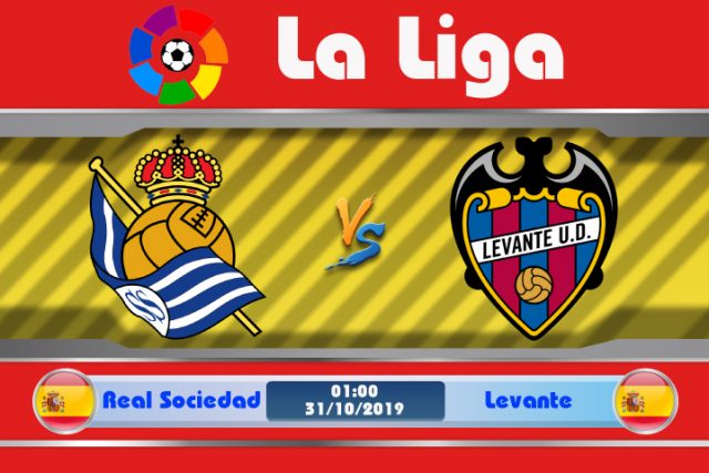 Soi kèo Real Sociedad vs Levante 01h00 ngày 31/10: Được thời được thế