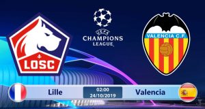 Soi kèo Lille vs Valencia 02h00 ngày 24/10: Quá khứ huy hoàng