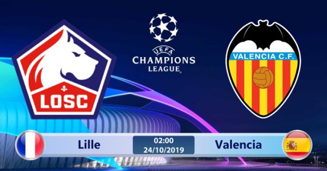 Soi kèo Lille vs Valencia 02h00 ngày 24/10: Quá khứ huy hoàng