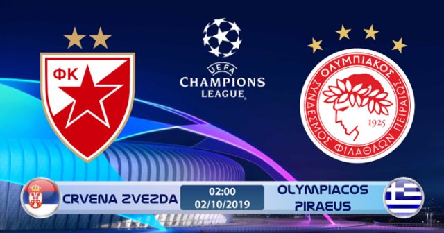 Soi kèo Crvena Zvezda vs Olympiacos Piraeus 02h00 ngày 02/10: Ngang cơ