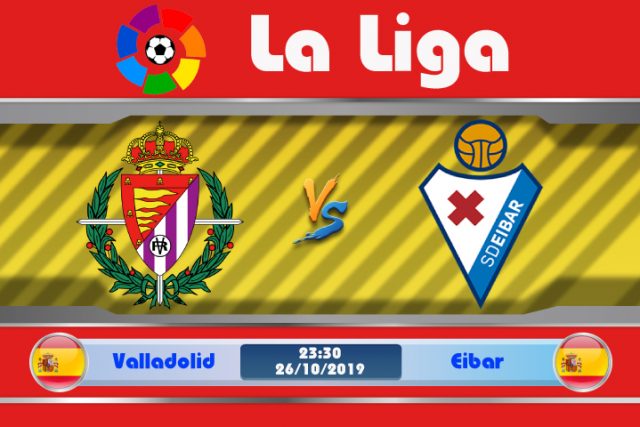 Soi kèo Valladolid vs Eibar 23h30 ngày 26/10: Yếu kém khi xa nhà