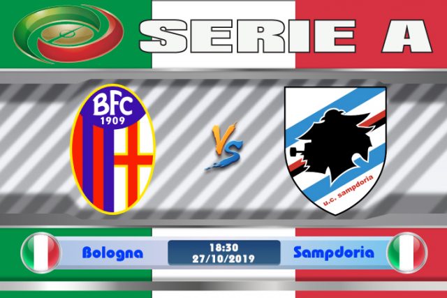 Soi kèo Bologna vs Sampdoria 18h30 ngày 27/10: Cơ hội ghi điểm