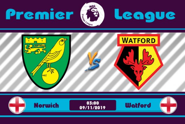 Soi kèo Norwich vs Watford 03h00 ngày 09/11: Đại chiến nhóm đèn đỏ