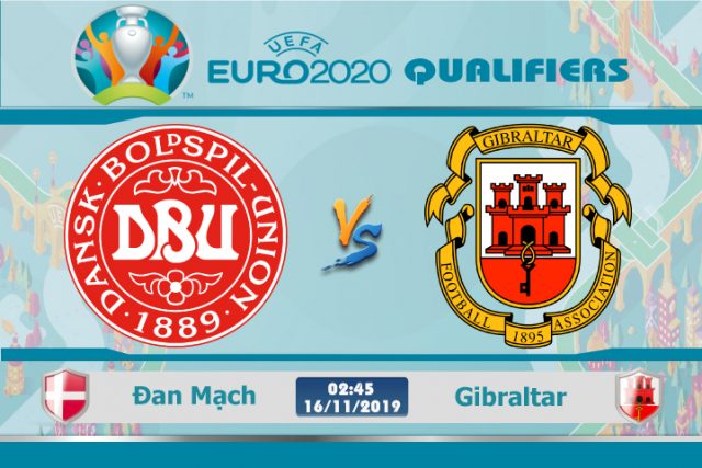 Soi kèo Euro Đan Mạch vs Gibraltar 02h45 ngày 16/11: Giành lấy ngôi đầu