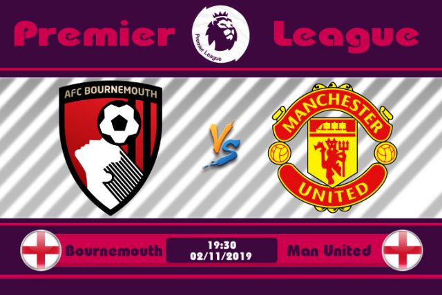 Soi kèo Bournemouth vs Manchester United 19h30 ngày 2/11: Đắc thắng