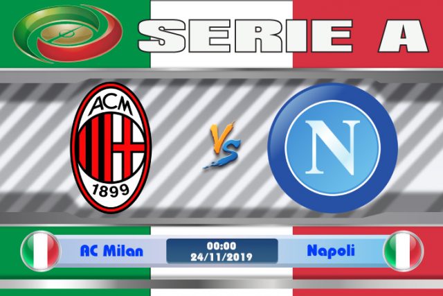 Soi kèo AC Milan vs Napoli 00h00 ngày 24/11: Không dễ kiếm điểm