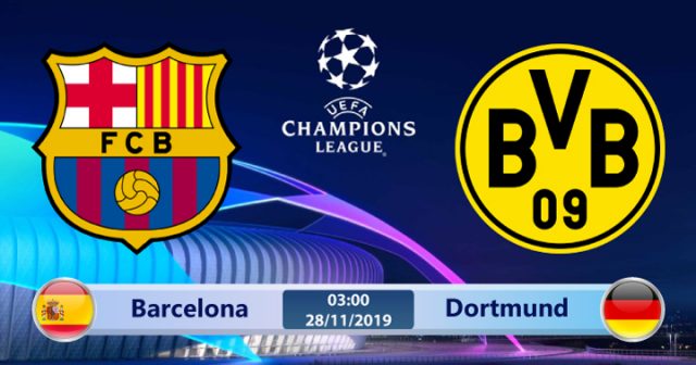 Soi kèo Barcelona vs Dortmund 03h00 ngày 28/11: Cạnh tranh ngôi đầu
