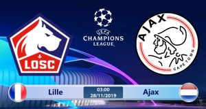 Soi kèo Lille vs Ajax 03h00 ngày 28/11: Củng cố ngôi đầu bảng