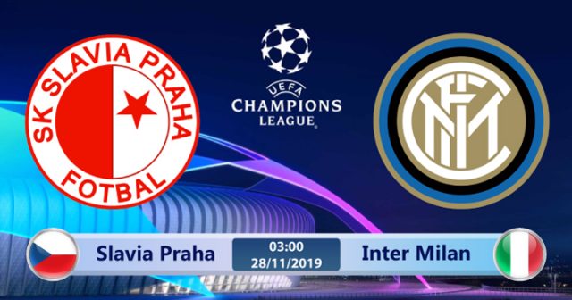 Soi kèo Slavia Praha vs Inter Milan 03h00 ngày 28/11: Không còn đường lui