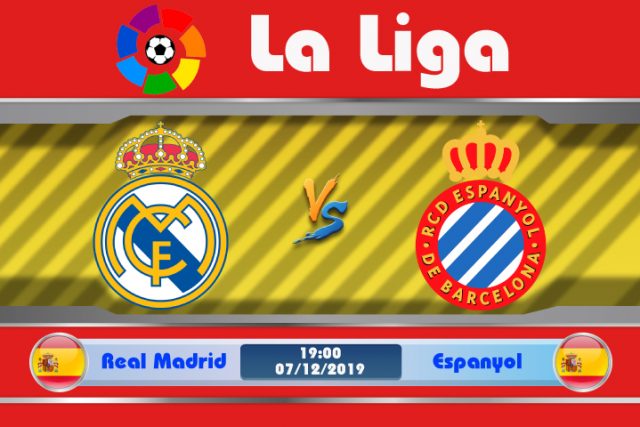 Soi kèo Real Madrid vs Espanyol 19h00 ngày 07/12: Kền Kền săn mồi