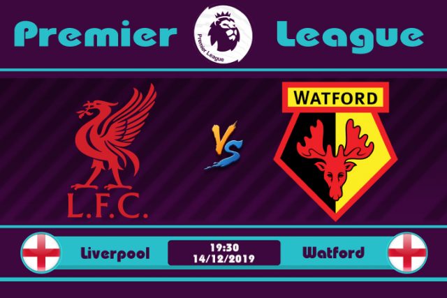 Soi kèo Liverpool vs Watford 19h30 ngày 14/12: Vị trí trái ngược