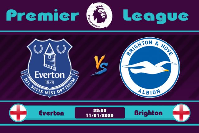 Soi kèo Everton vs Brighton 22h00 ngày 11/01: Thành tích tệ hại