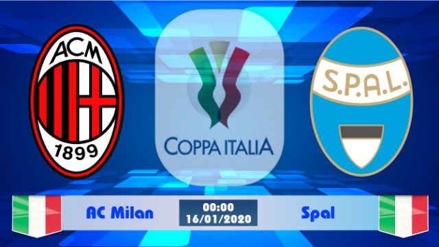 Soi kèo AC Milan vs Spal 00h00 ngày 16/01: Bỏ cuộc từ sớm