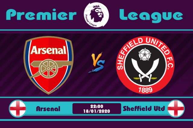 Soi kèo Arsenal vs Sheffield Utd 22h00 ngày 18/01: Thử thách khó khăn