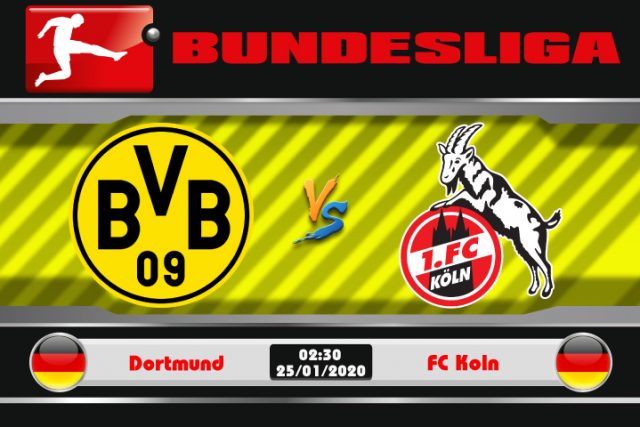 Soi kèo Dortmund vs FC Koln 02h30 ngày 25/01: Quá khứ u tối