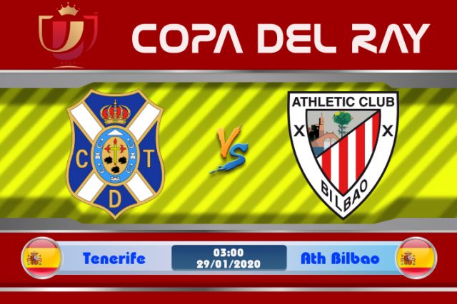 Soi kèo Tenerife vs Ath Bilbao 03h00 ngày 29/01: Không được chủ quan