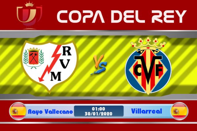 Soi kèo Rayo Vallecano vs Villarreal 01h00 ngày 30/01: Tôn trọng đối thủ