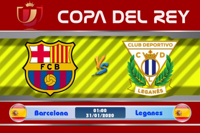 Soi kèo Barcelona vs Leganes 01h00 ngày 31/01: Trút cơn thịnh nộ