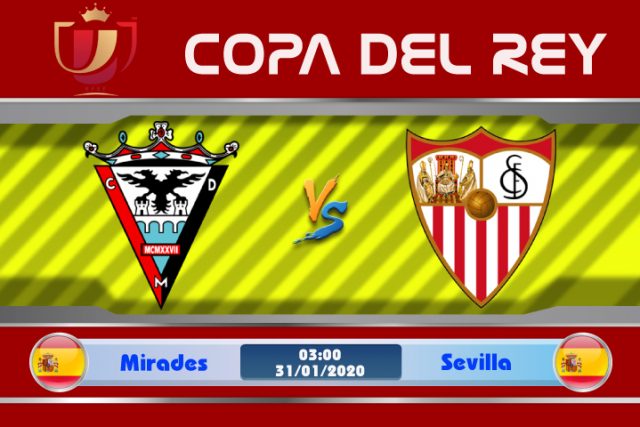 Soi kèo Mirandes vs Sevilla 03h00 ngày 31/01: Tự tin bước tiếp