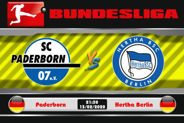 Soi kèo Paderborn vs Hertha Berlin 21h30 ngày 15/02: Thế trận khó đoán