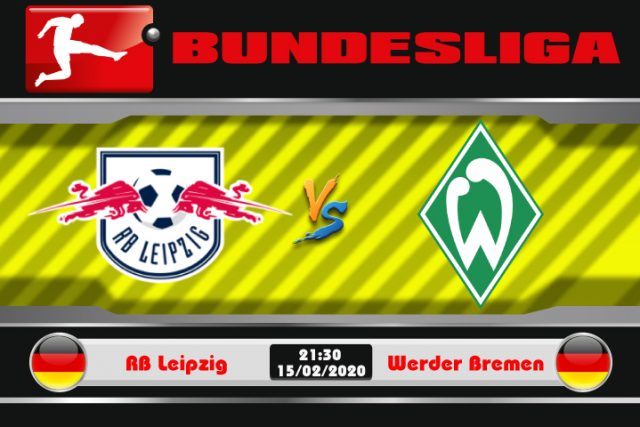 Soi kèo RB Leipzig vs Werder Bremen 21h30 ngày 15/02: 3 điểm nhẹ nhàng