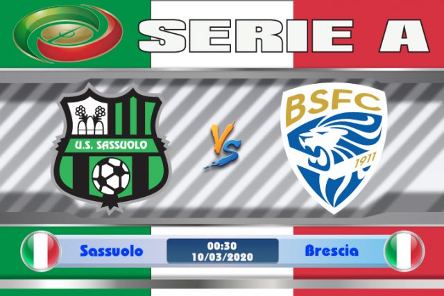Soi kèo Sassuolo vs Brescia 00h30 ngày 10/03: Không chút điểm sáng