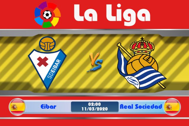 Soi kèo Eibar vs Real Sociedad 02h00 ngày 11/03: Chủ nhà gặp khó