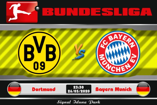 Soi kèo Dortmund vs Bayern Munich 23h30 ngày 26/05: Chung kết sớm