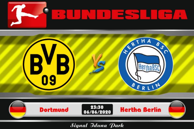 Soi kèo Dortmund vs Hertha Berlin 23h30 ngày 06/06: Phải khiêm nhường