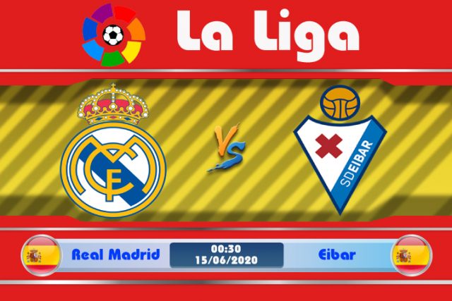 Soi kèo Real Madrid vs Eibar 00h30 ngày 15/06: Đánh thức bản lĩnh