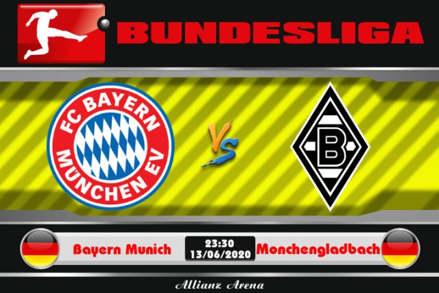 Soi kèo Bayern Munich vs Monchengladbach 23h30 ngày 13/06: Bài toán nhân lực