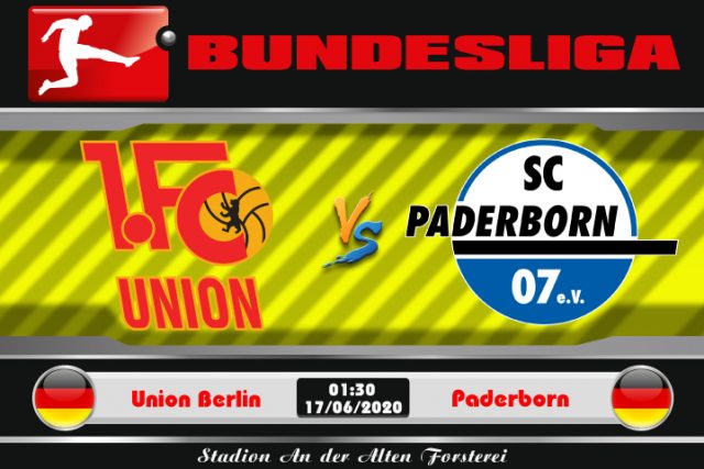 Soi kèo Union Berlin vs Paderborn 01h30 ngày 17/06: Không còn gì để mất