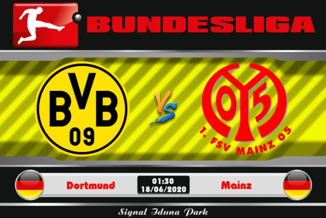 Soi kèo Dortmund vs Mainz 01h30 ngày 18/06: Khó vẽ nụ cười