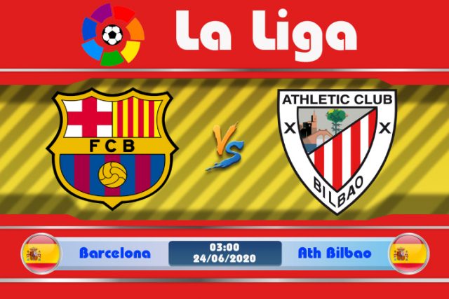 Soi kèo Barcelona vs Ath Bilbao 03h00 ngày 24/06: Nỗi khiếp sợ tại Camp Nou