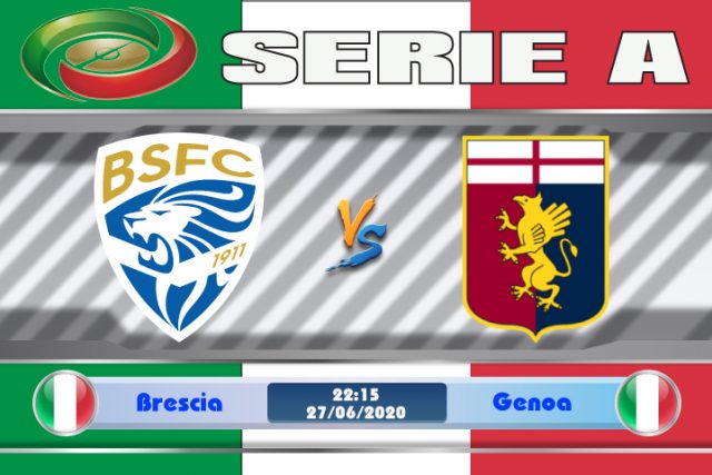 Soi kèo Brescia vs Genoa 22h15 ngày 27/06: 3 điểm quý báu