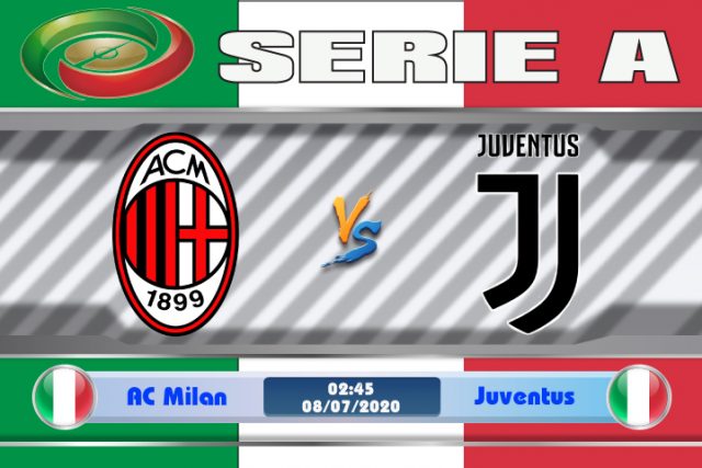 Soi kèo AC Milan vs Juventus 02h45 ngày 08/07: Những gã không lồ chạm mặt