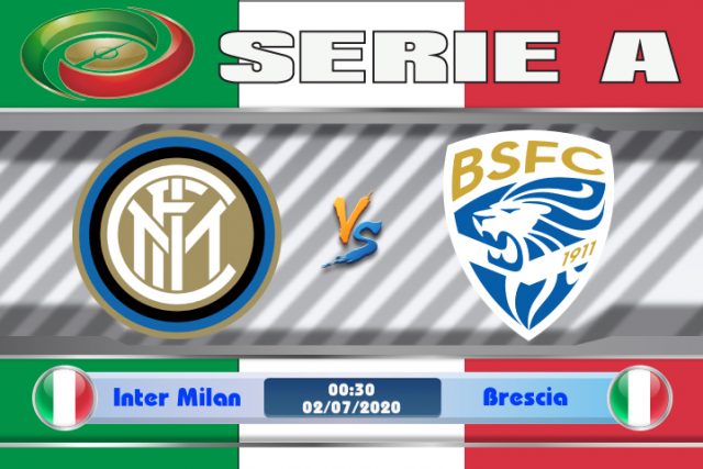 Soi kèo Inter Milan vs Brescia 00h30 ngày 02/07: Chiến thắng là dễ