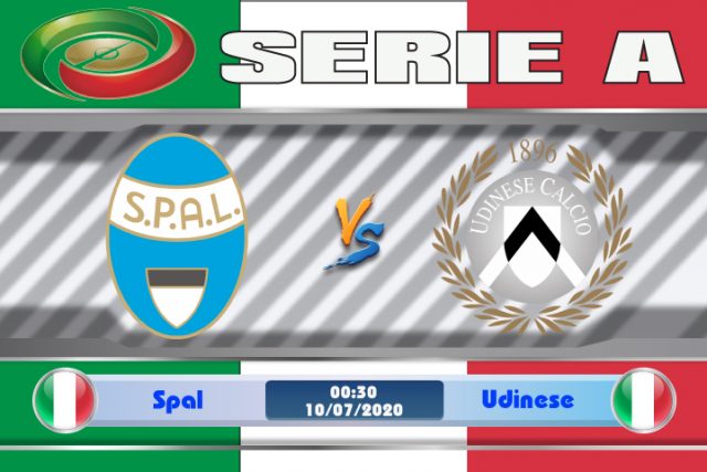 Soi kèo Spal vs Udinese 00h30 ngày 10/07: Ghi điểm để đứng vững