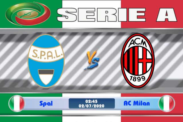 Soi kèo Spal vs AC Milan 02h45 ngày 02/07: Đoạt lấy 3 điểm ra về