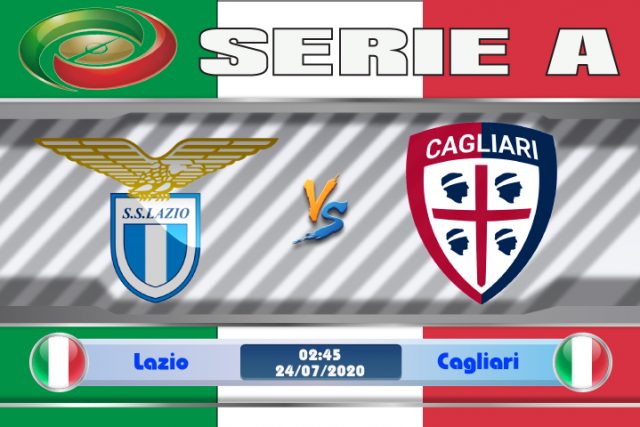 Soi kèo Lazio vs Cagliari 02h45 ngày 24/07: Thành tích bất hảo tại Rome