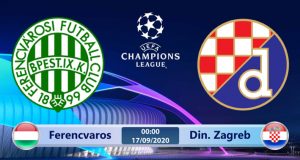 Soi kèo Ferencvaros vs Dinamo Zagreb 00h00 ngày 17/09: Oan gia ngõ hẹp