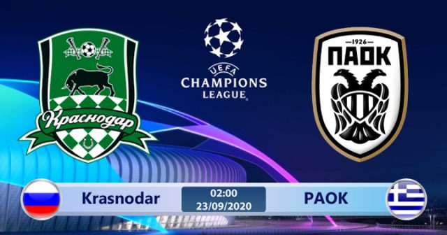 Soi kèo Krasnodar vs PAOK 02h00 ngày 23/09: Vắng bóng thần thánh