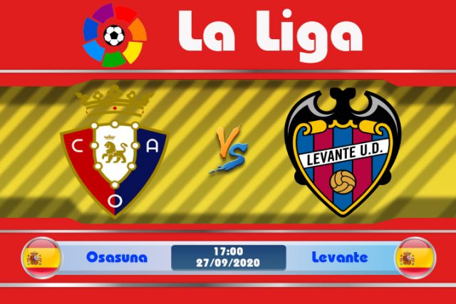 Soi kèo Osasuna vs Levante 17h00 ngày 27/09: Đội khách gặp khó