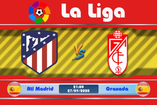 Soi kèo Atletico Madrid vs Granada 21h00 ngày 27/09: Đẳng cấp đội chủ nhà