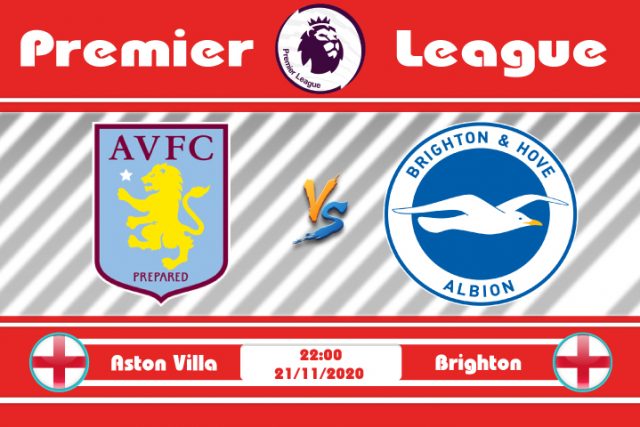 Soi kèo Aston Villa vs Brighton 22h00 ngày 21/11: Phong độ vượt trội