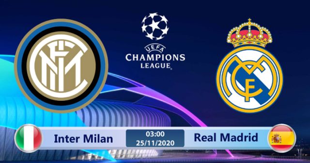 Soi kèo Inter Milan vs Real Madrid 03h00 ngày 26/11: Đại huyết chiến